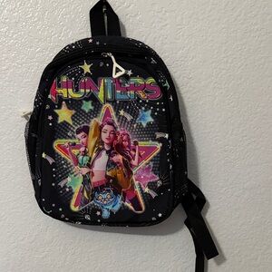 K POP Demon Hunters Colorful Star Kids Backpack